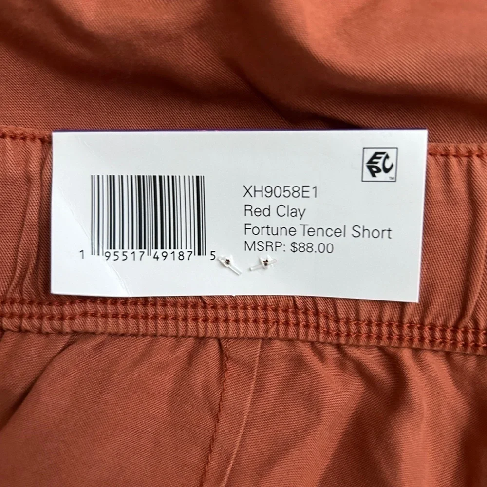 Social Standard by Sanctuary 4” Mid Rise Fortune Tencel Short Red Clay XXL